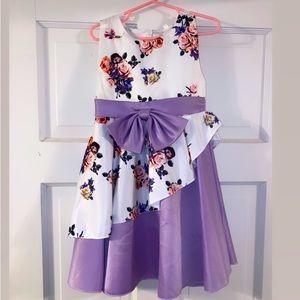 Purple fancy dress 2T/3T